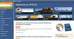 Desktop Screenshot of detroitk12.org